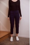 ADELE 7/8 PANT - navy dot